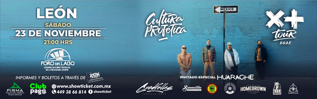 CULTURA PROFÉTICA TOUR 2024 LEÓN