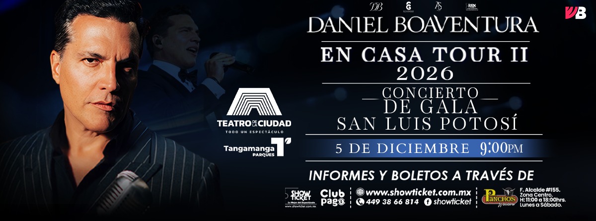 DANIEL BOAVENTURA EN SAN LUIS POTOSÍ