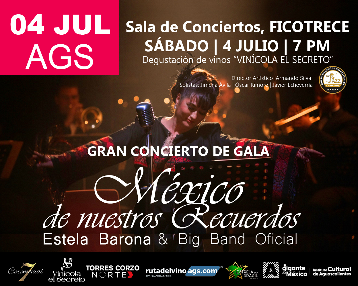 GRAN CONCIERTO DE GALA Estela Barona & Big Band Oficial