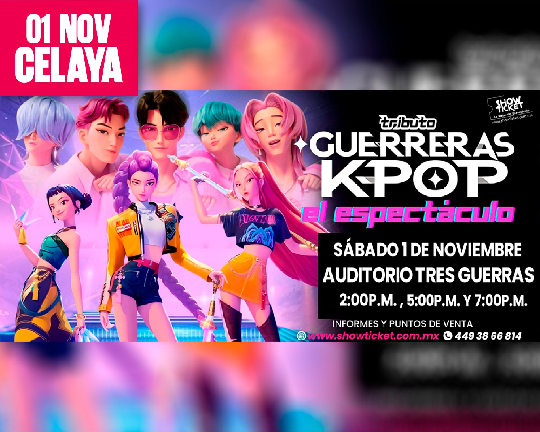 LAS GUERRERAS K-POP - EL ESPECTテ,ULO EN VIVO (TRIBUTO) CELAYA 2025