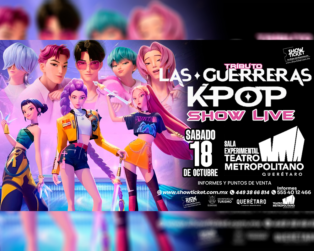 LAS GUERRERAS K-POP - EL ESPECTÁCULO EN VIVO (TRIBUTO) QUERÉTARO 2025