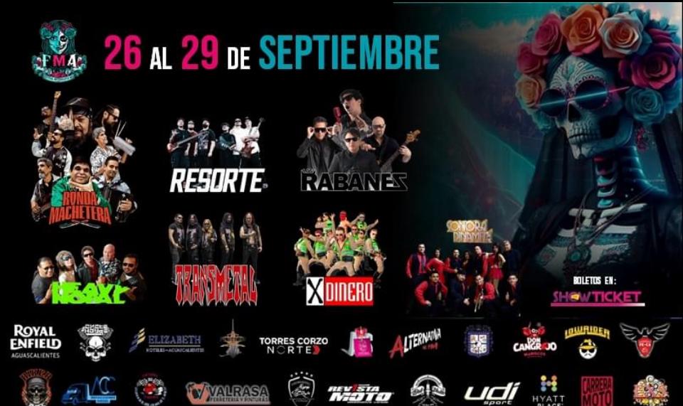FESTIVAL MOTOCICLISTA AGUASCALIENTES 2024