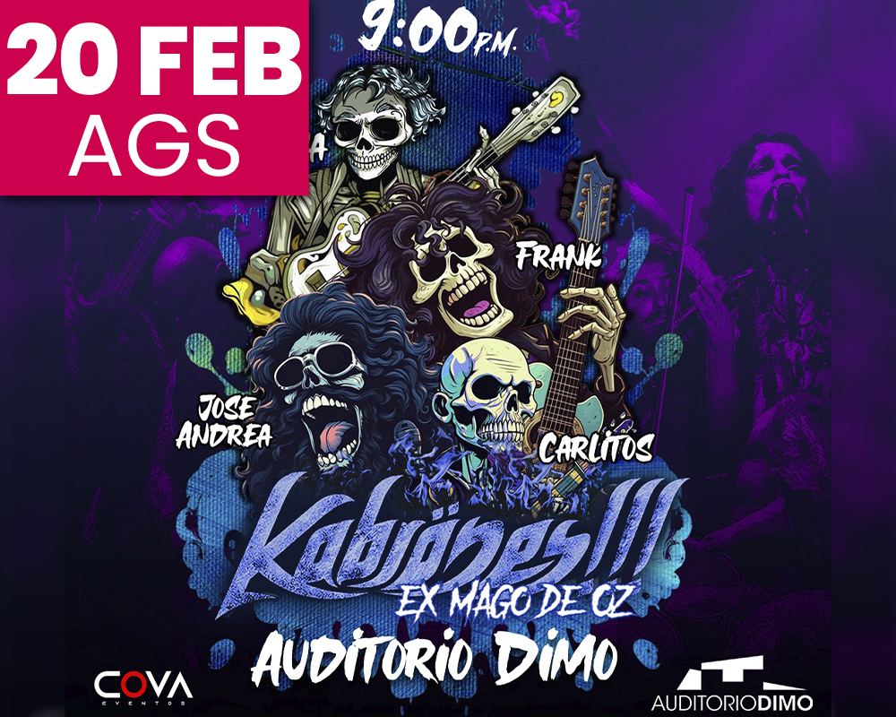 KABRONES EN CONCIERTO AGUASCALIENTES 2026