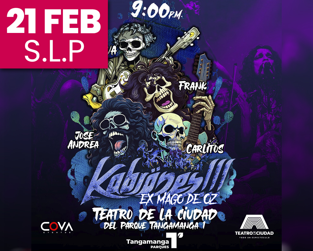 KABRONES EN CONCIERTO - SAN LUIS POTOSÍ 2026