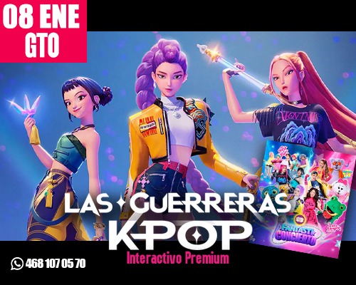 FANTASTI CONCIERTO (GUERRERAS K-POP, LARA CAMPOS TRIBUTO, LOS MEÑIQUES Y MÁS) SAN LUIS DE LA PAZ