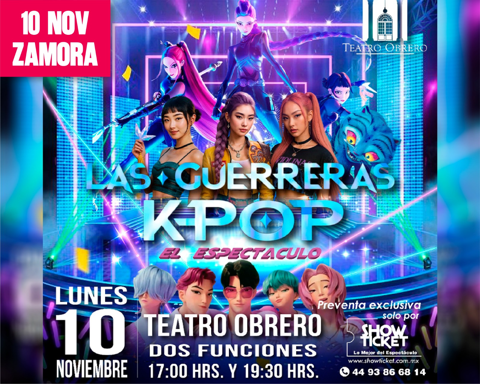 LAS GUERRERAS K-POP - EL ESPECTÁCULO EN VIVO (TRIBUTO) ZAMORA 2025