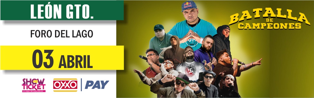 KONATO PRESENTA: BATALLA DE CAMPEONES LEÓN