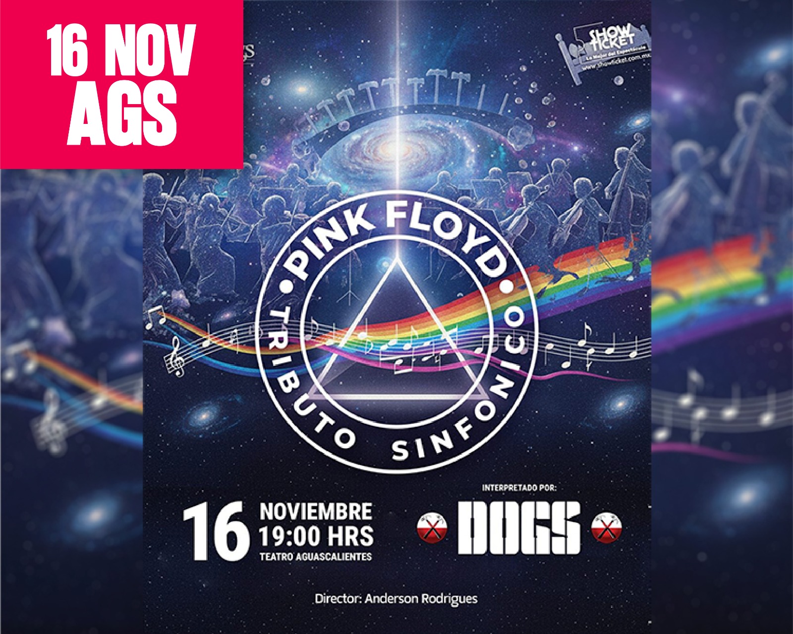 PINK FLOYD TRIBUTO SINFÓNICO - ORQUESTA FILARMÓNICA DE AGUASCALIENTES 2025