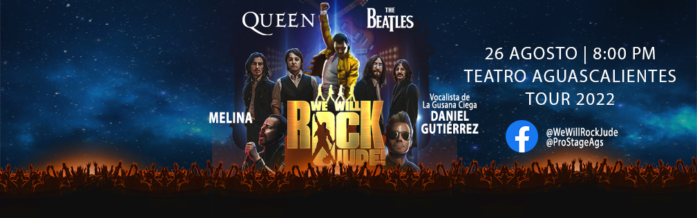 CONCIERTO TRIBUTO WE WILL ROCK JUDE!