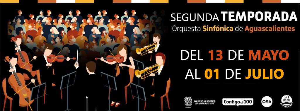 SEGUNDA TEMPORADA DE CONCIERTOS DE LA O.S.A 2022
