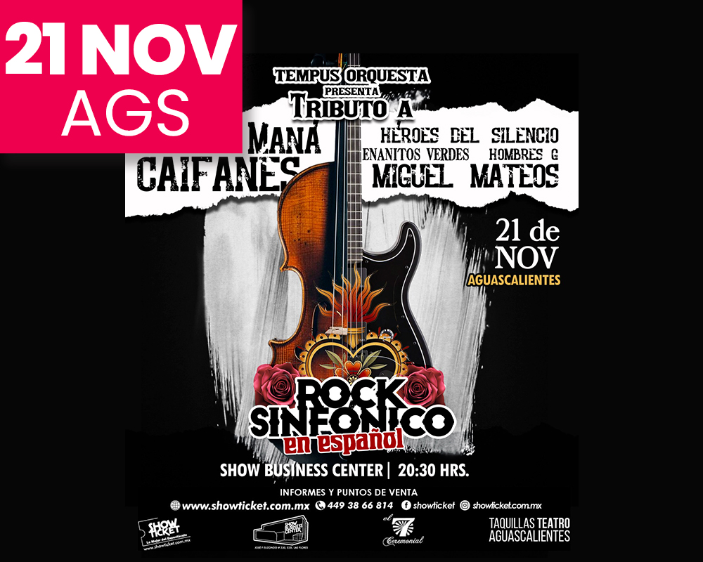 Tributo Sinfónico al Rock en Español · Tempus · imagen de la fuente primaria