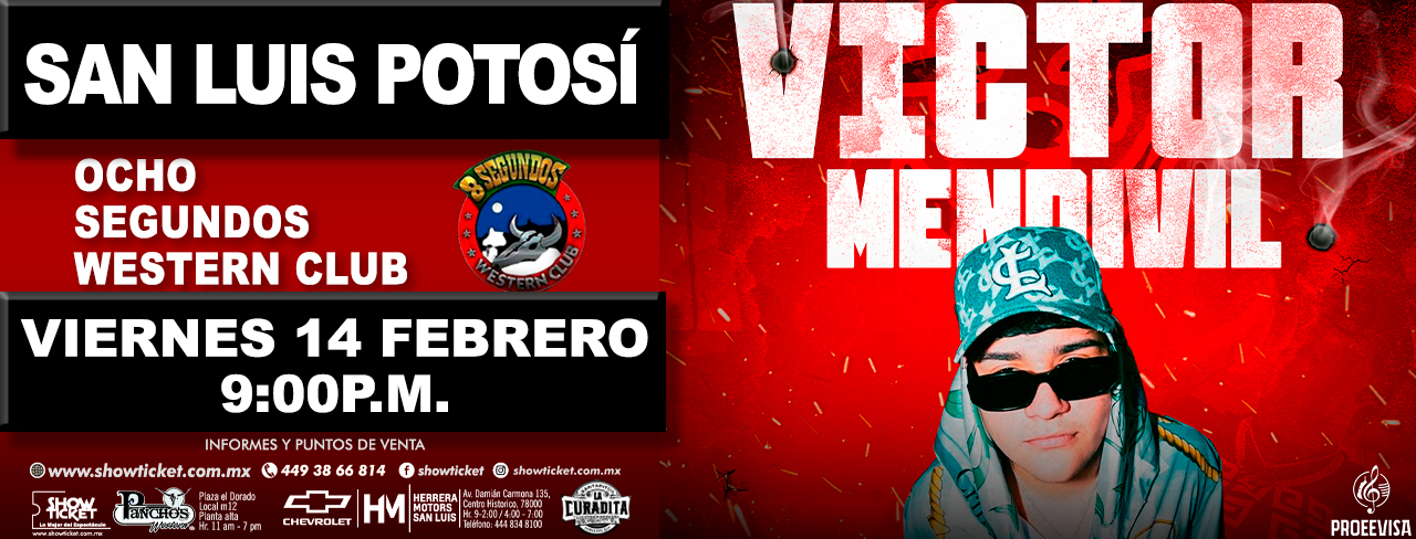VICTOR MENDIVIL EN CONCIERTO SAN LUIS POTOSI 2025