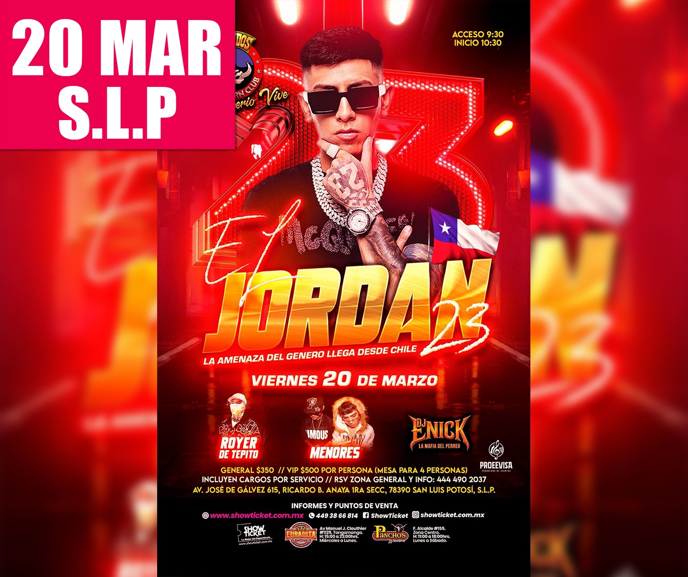 EL JORDAN 23 - SAN LUIS POTOSÍ 2026
