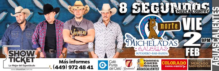 8 SEGUNDOS Música Country